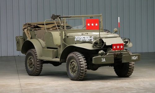 Dodge WC57, va all’asta il Command Car del generale Patton