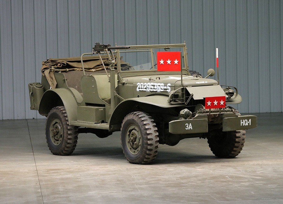 Dodge WC57, va all’asta il Command Car del generale Patton