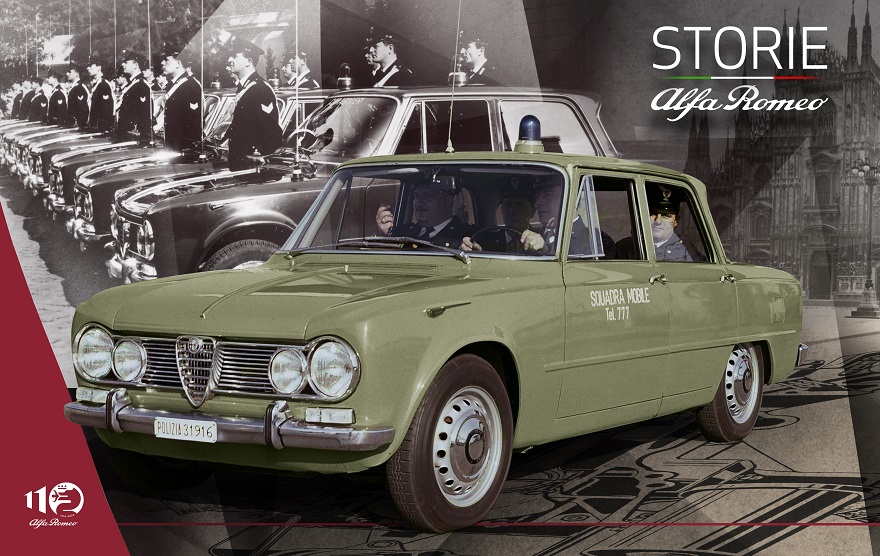 “Storie Alfa Romeo” nella quinta puntata le “Gazzelle” e “Pantere” del biscione al servizio della legge.