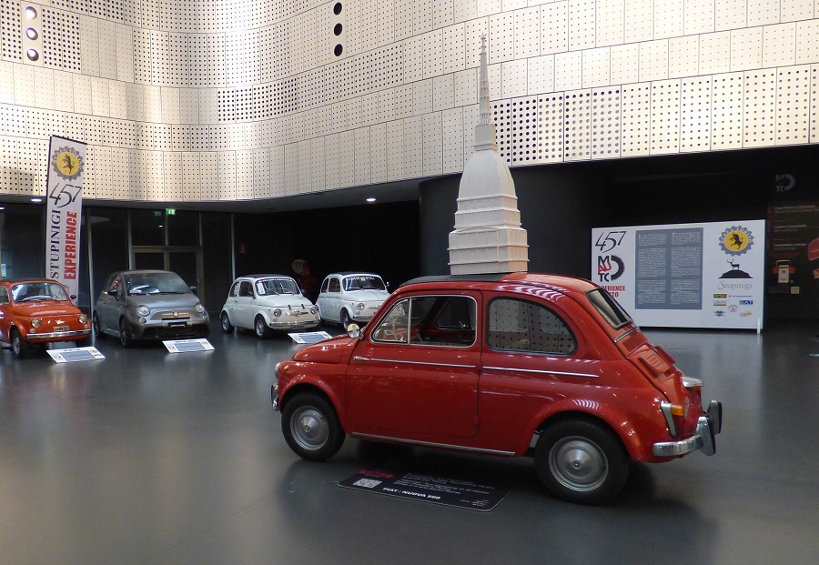 La storia delle Fiat 500 al MAUTO di Torino.
