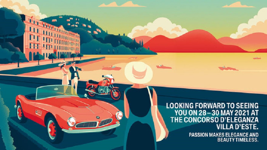 Concorso d’Eleganza Villa d’Este, salta edizione 2020.