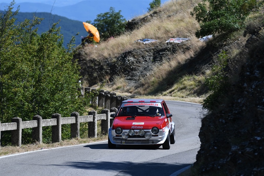 Michelin Historic Rally Cup 2020: Franco Grassi sfata la sorte al Vallate Aretine.