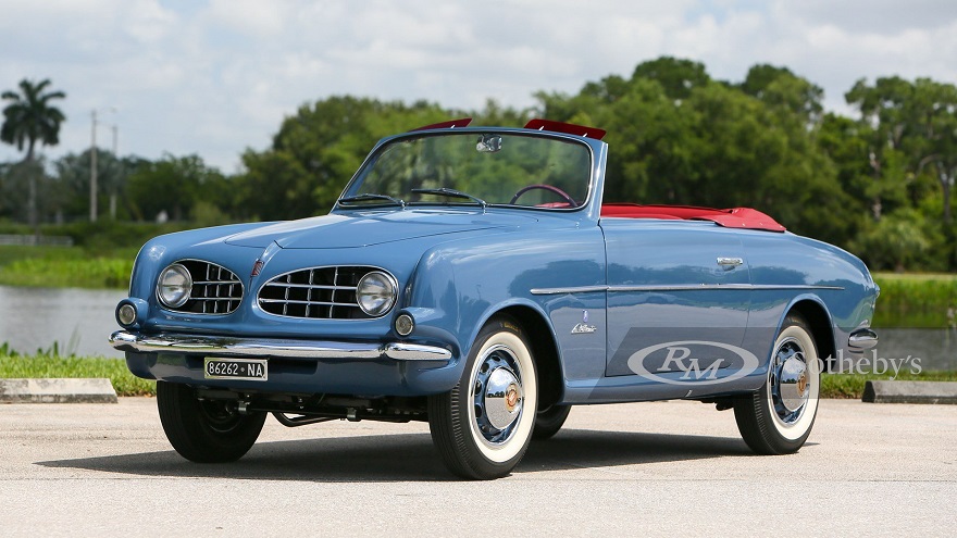 Record d’asta per una rara Fiat 1100 Cabriolet Allemano.
