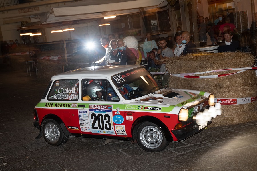 Trofeo A112 Abarth Yokohama: super Domenighini all’Elba.