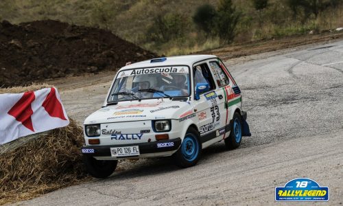La piu piccola emozione al Rallylegend: Polato e la sua Fiat 126.