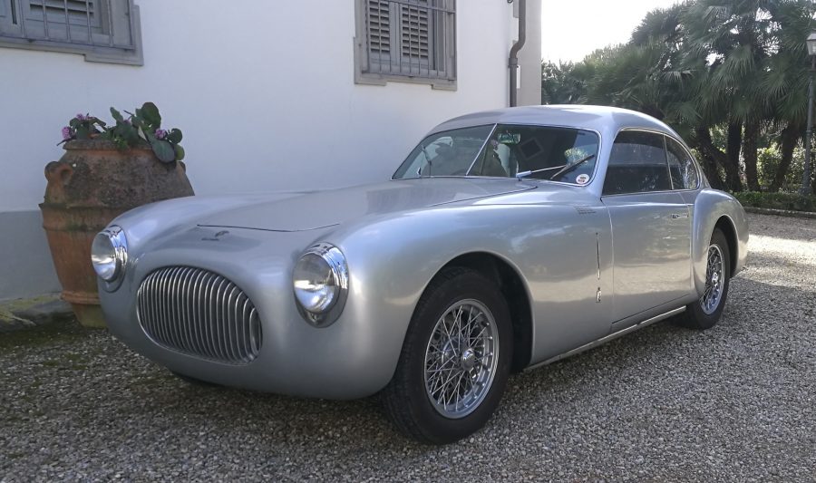 La Cisitalia 202 best of show del Reb Concours di Roma.