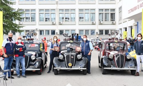 Targa Florio Classica 2020: quinta vittoria per Giovanni Moceri e Valeria Dicembre.