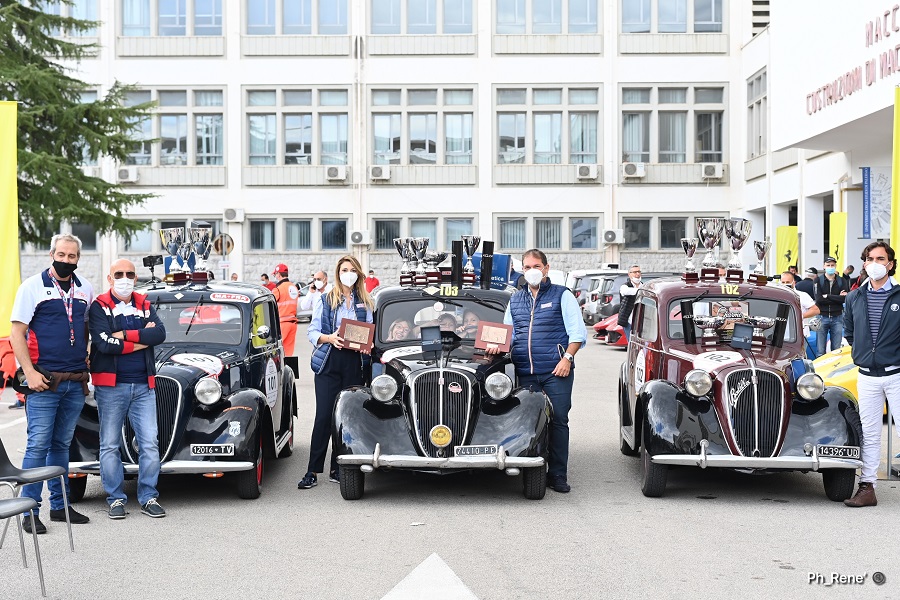 Targa Florio Classica 2020: quinta vittoria per Giovanni Moceri e Valeria Dicembre.