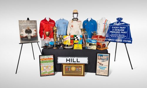 All’asta la collezione Phil Hill Automobilia da Gooding & Company.