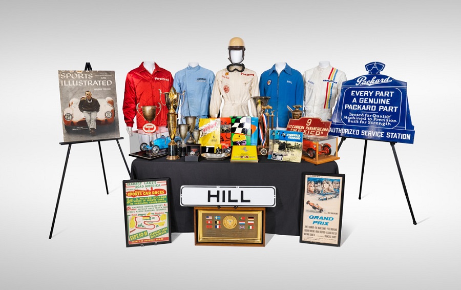 All’asta la collezione Phil Hill Automobilia da Gooding & Company.