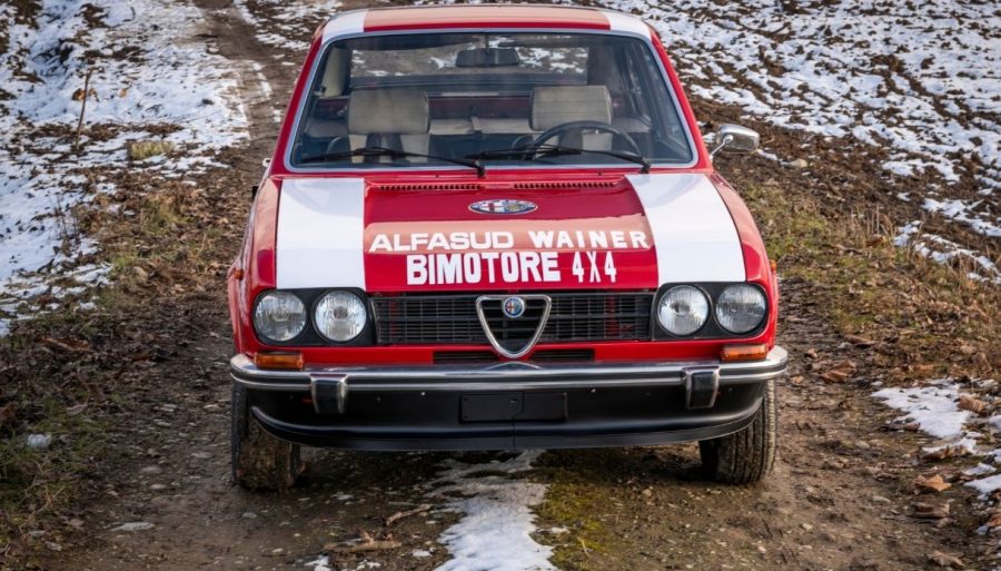 Alfasud Ti Bimotore, prototipo pensato per i rally africani.