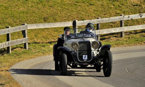 La prima volta di Luca Patron e Steve Clark che vincono la Coppa Città della Pace con la Fiat 514.