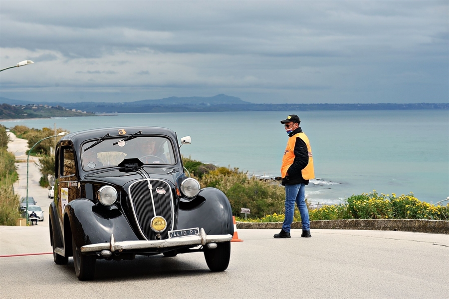 Passanante – Pisciotta su Fiat 508 C del ’37 vincono il Trofeo Cave di Cusa.