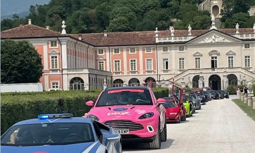 1000 Miglia, la Pink Car sostiene la Fondazione IEO-Monzino.