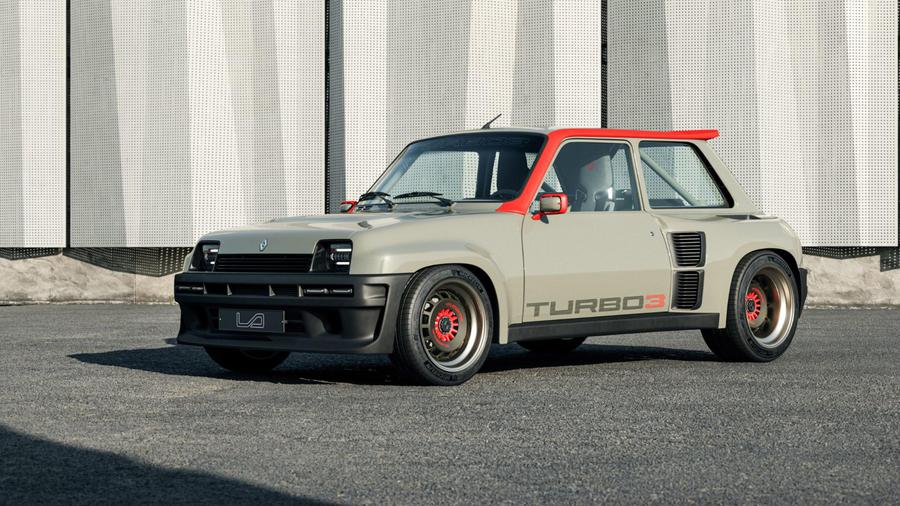 Renault 5 Turbo3, icona in versione restomod da 400 CV.