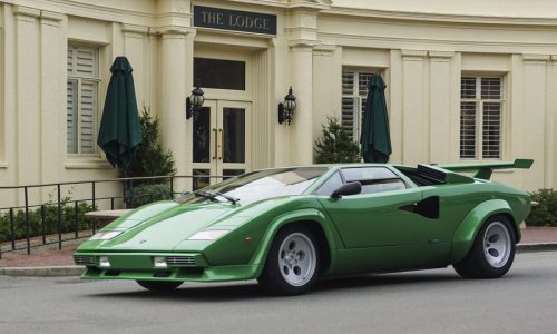Concours Pebble Beach festeggia 50 anni Lamborghini Countach.