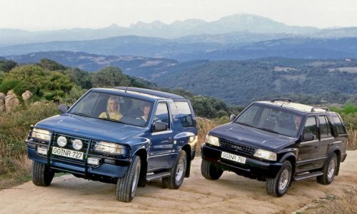 Opel Frontera, fuoristrada del Giro del Mondo in 21 giorni.