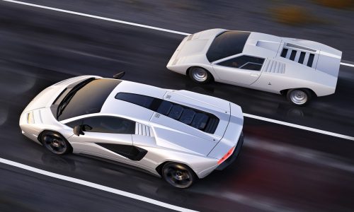 Rivive il mito di Lamborghini Countach, in chiave moderna.