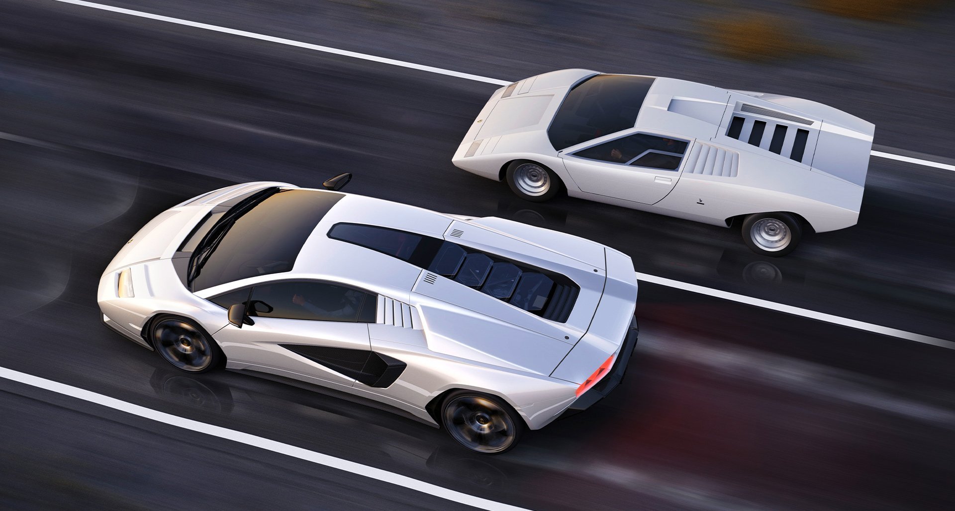 Rivive il mito di Lamborghini Countach, in chiave moderna.