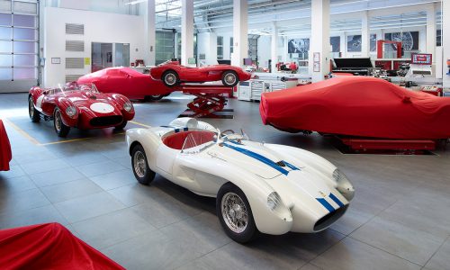 Ferrari Testa Rossa J, versione in scala dedicata ai giovani.