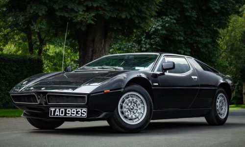 Maserati Merak SS, all’asta uno dei 787 esemplari.
