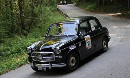 Il 3° Valposina-Valdastico alla Fiat 1100 di Ferrara.