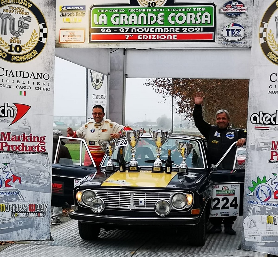 La Grande Corsa regolarità: Fabbri vince la Sport, Vellano la Media.