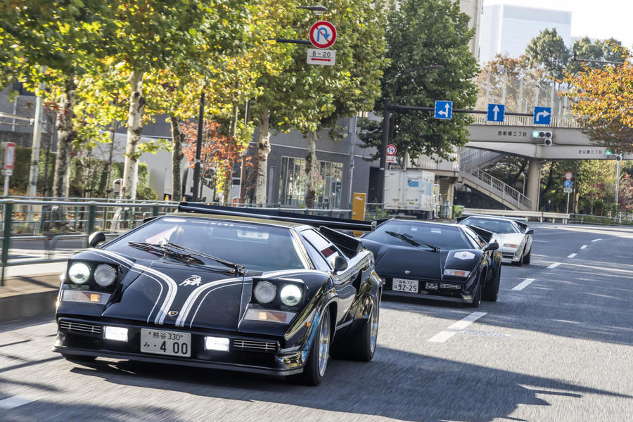 Lamborghini, in Giappone la festa per i 50 anni di Countach.