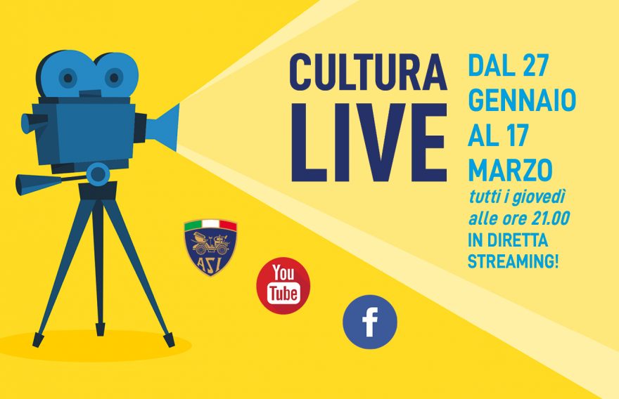 Torna il format on line di ASI: Cultura Live.
