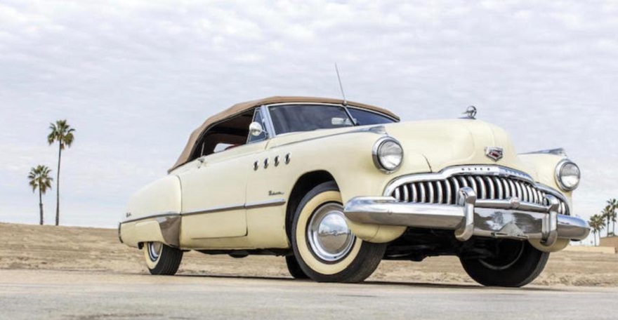 Buick Roadmaster Cabriolet, all’asta l’auto di ‘Rain Man’.