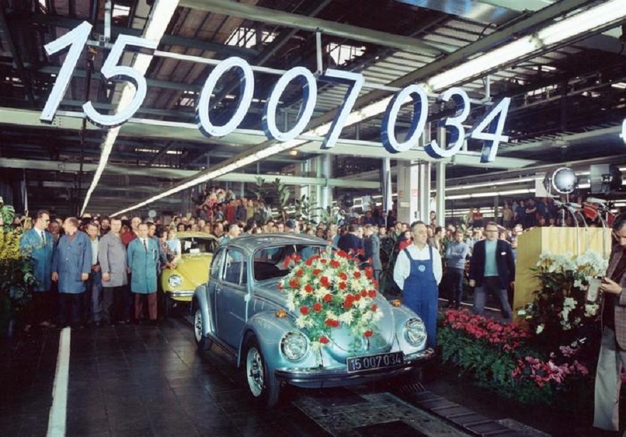 Volkswagen Maggiolino: 50 anni fa il suo record più celebre.