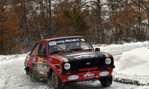 La Ford Escort di Tonelli-Debbi vincono il Rally Valle del Tevere.