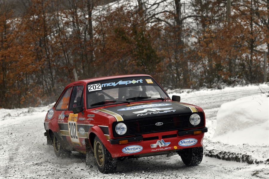 La Ford Escort di Tonelli-Debbi vincono il Rally Valle del Tevere.