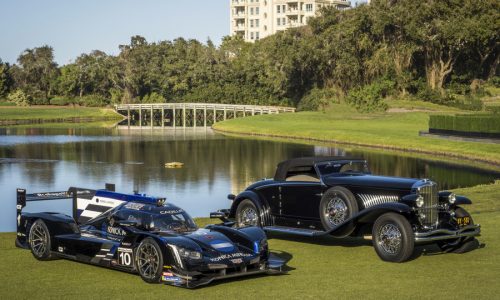Il Concorso d’Eleganza Amelia Island ad una Duesenberg del 1934.