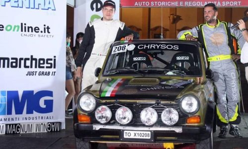 Anche Sparco a sostegno del Trofeo A112 Abarth Yokohama.