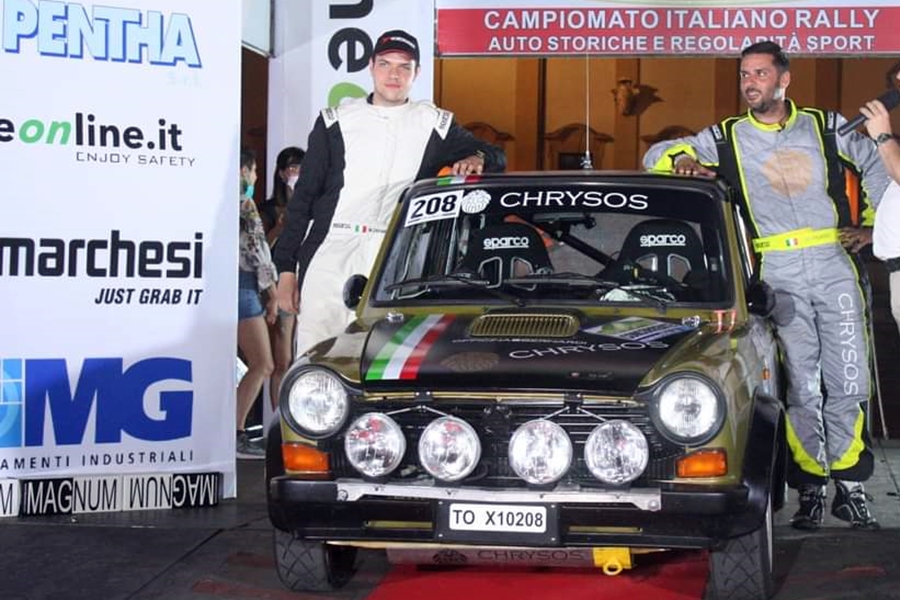 Anche Sparco a sostegno del Trofeo A112 Abarth Yokohama.