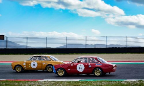 La prima dell’Alfa Revival Cup al Circuito del Mugello.
