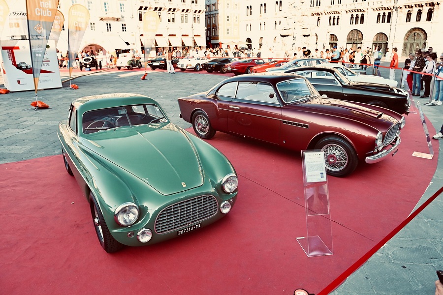 I vincitori della seconda edizione del Concorso di Eleganza “Città di Trieste”.