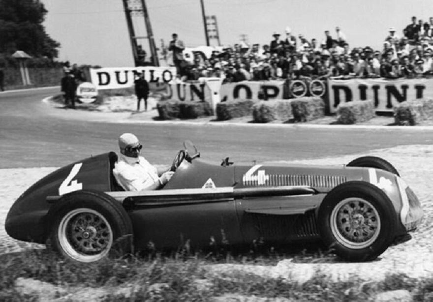 Dowsetts Tipo 184, per guidare su strada l’Alfetta di Fangio.