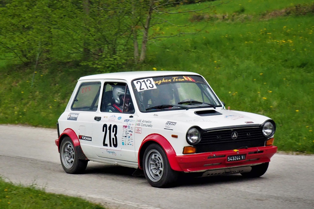 Trofeo A112 Abarth Yokohama: Armellini-Comunello vincono la gara di casa.