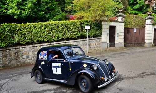 La Fiat 508 C di Barcella e Ghidotti prevalgono al Valli Biellesi.