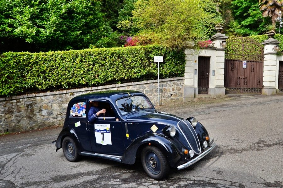 La Fiat 508 C di Barcella e Ghidotti prevalgono al Valli Biellesi.