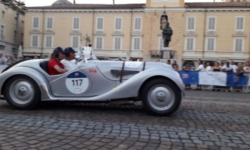 La Mille Miglia 2022 torna a Parma.
