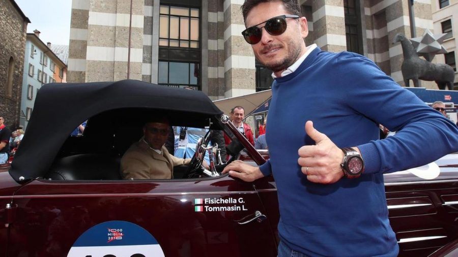 La versione green della 1000 Miglia 2022 ospita Giancarlo Fisichella.