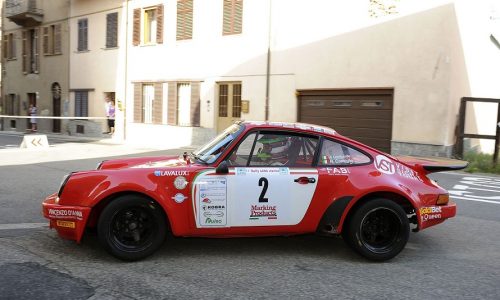 L’equipaggio siciliano Lombardo-Consiglio su 911 Rs sbancano l’11° Rally Lana Storico.
