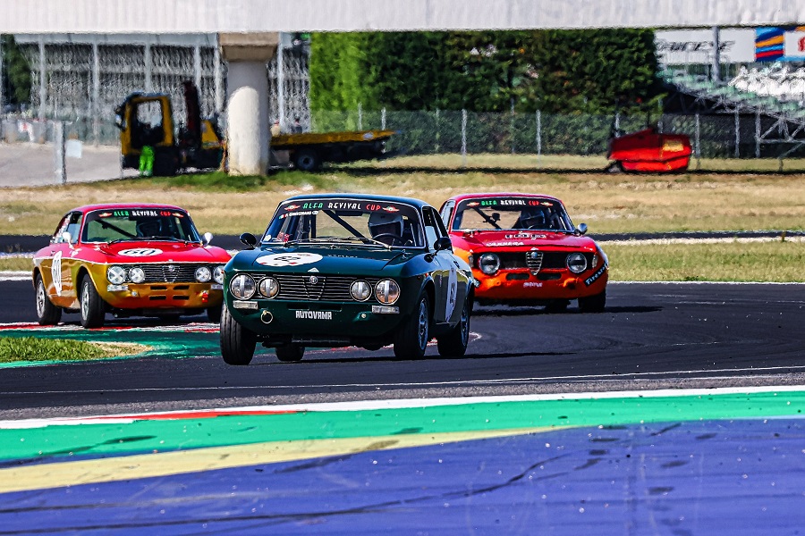 A Misano il secondo round dell’Alfa Revival Cup 2022.