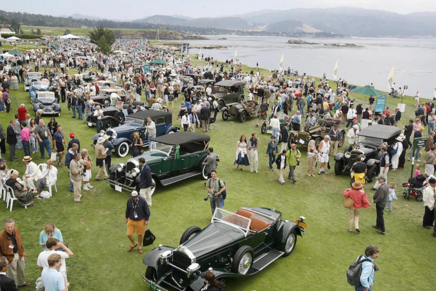 Pebble Beach: concorso eleganza sarà trasmesso in streaming.