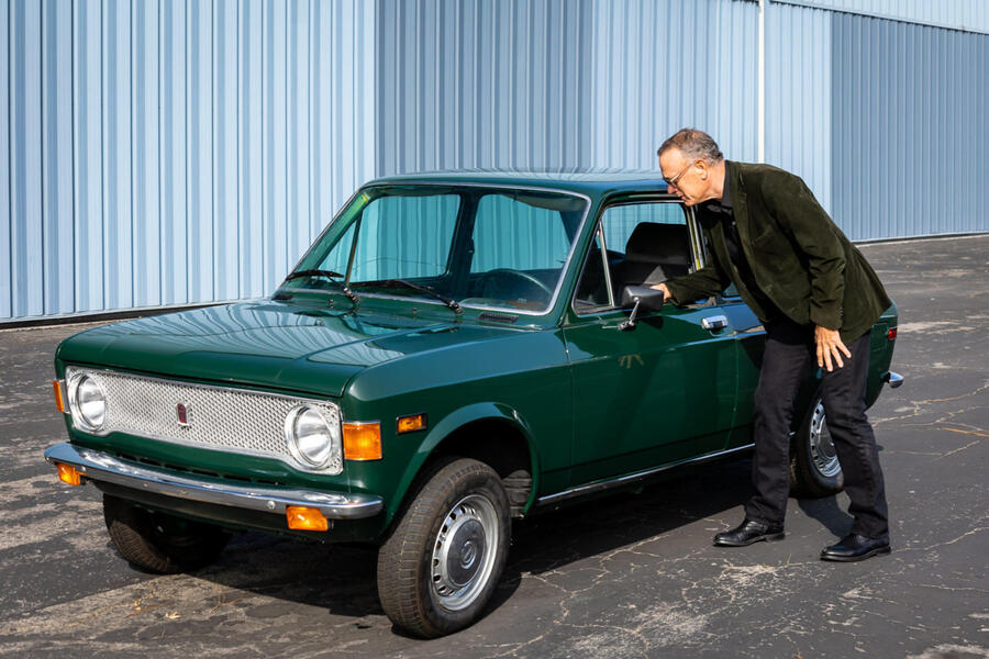 Tom Hanks, all’asta la Fiat 128 dell’attore.
