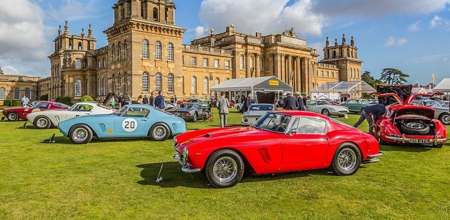 Salon Privé, i gioielli Ferrari ospiti a palazzo Churchill.