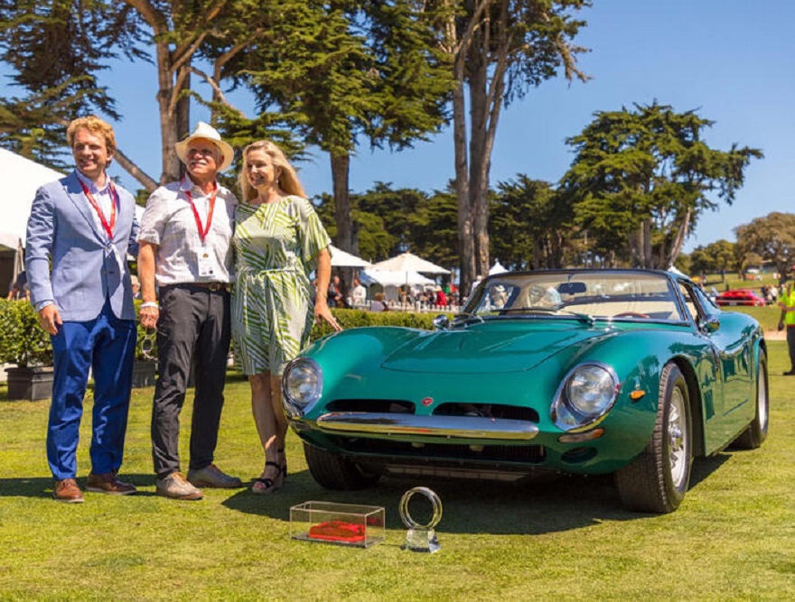 La Bizzarrini 5300 Strada vince il Concorso Italiano 2022 a Monterey.